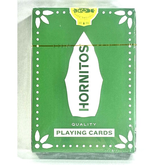 Hornitos Tequila Playing Cards Green New Factory Sealed - Picture 1 of 7
